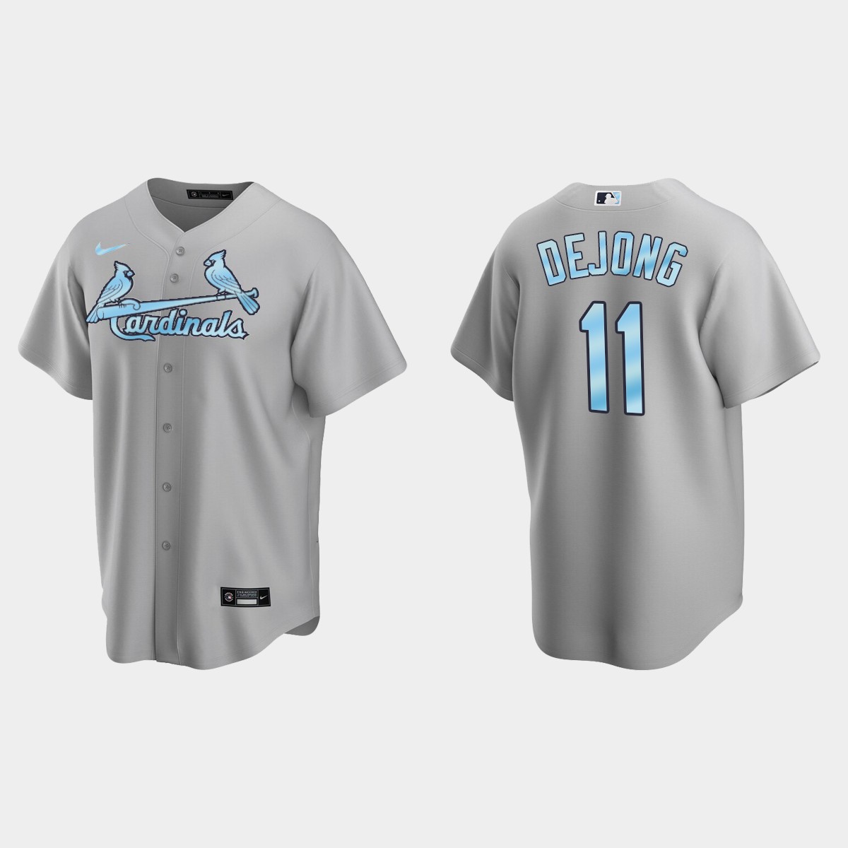 Paul DeJong St. Louis Cardinals 2022 Father's Day Jersey - Gray