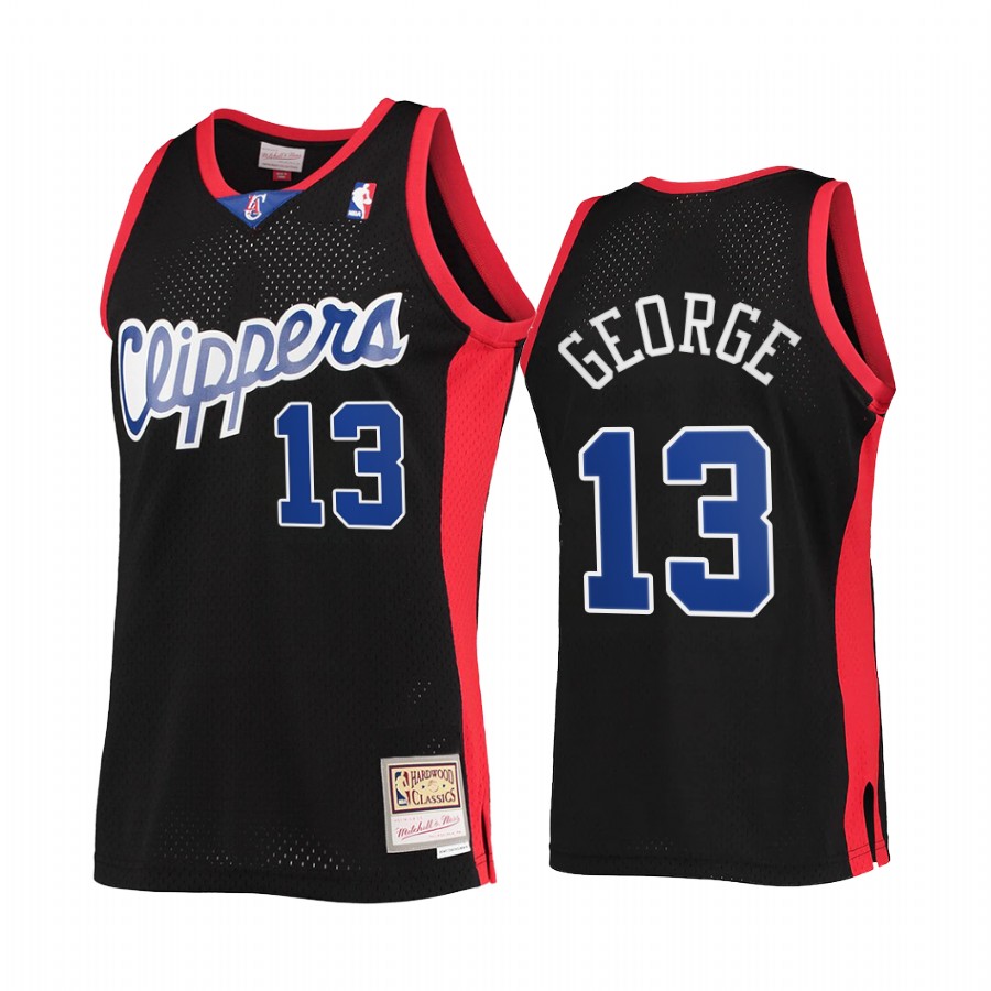 Paul George #13 Los Angeles Clippers Reload 2.0 Jersey Black