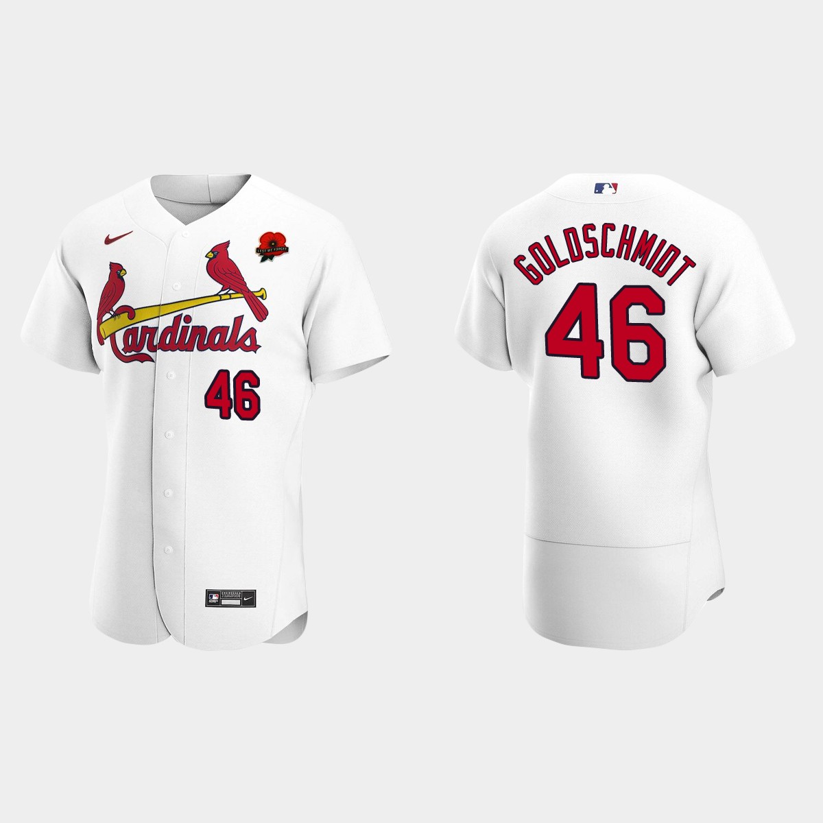 Paul Goldschmidt St. Louis Cardinals 2021 Memorial Day Jersey - White