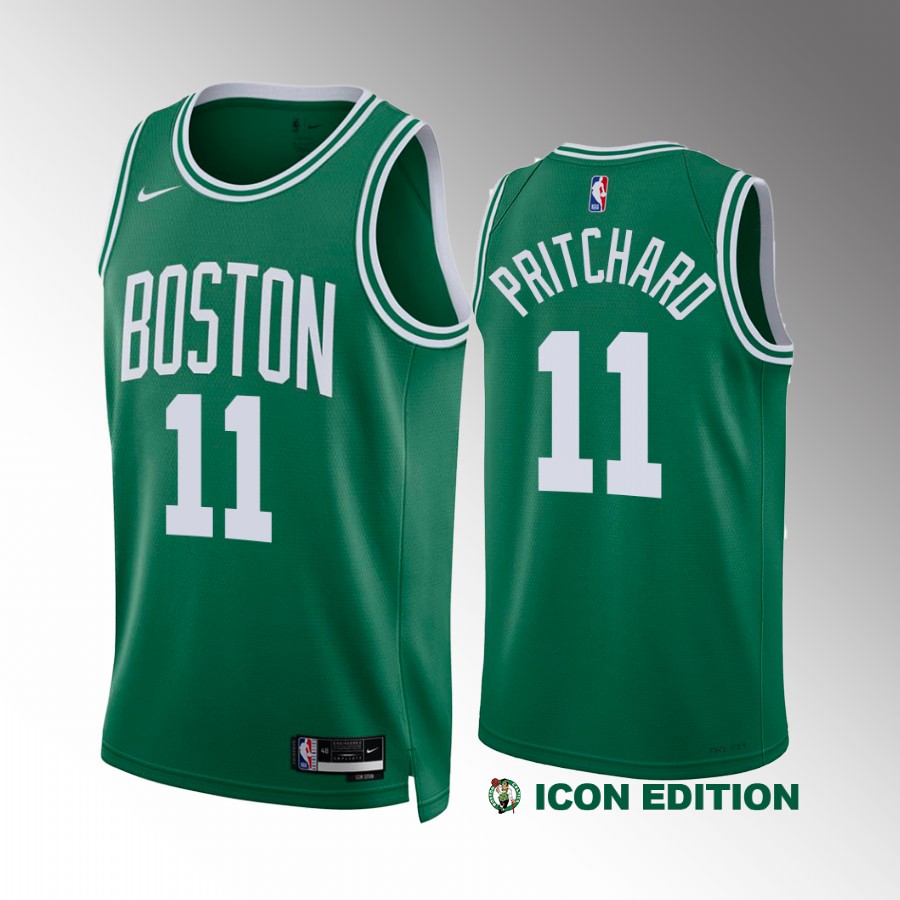 Payton Pritchard 2022-23 Boston Celtics Green #11 Icon Edition Jersey Swingman