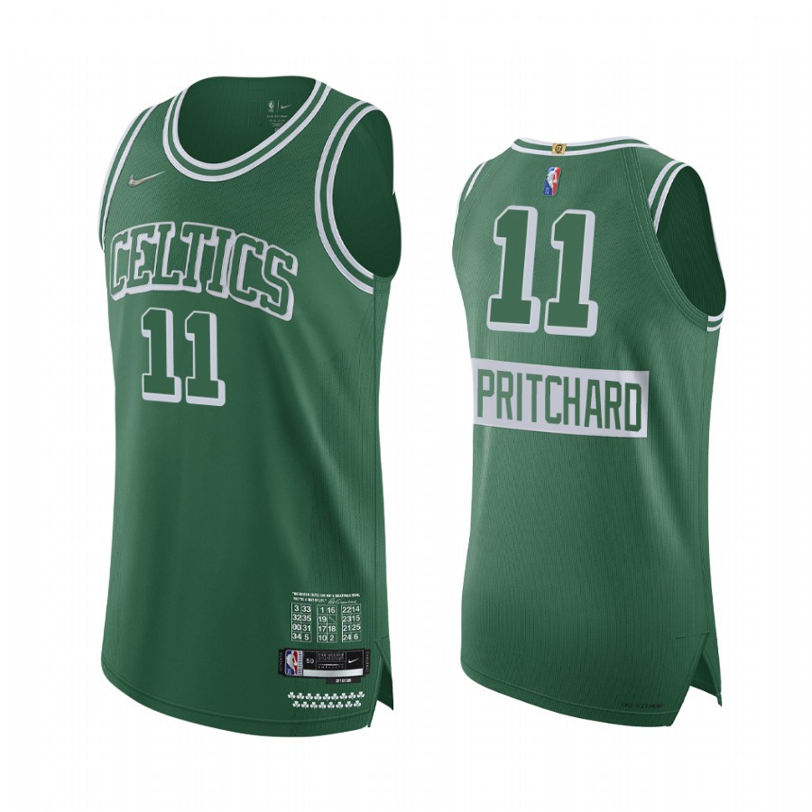 Payton Pritchard Boston Celtics City Edition Green Jersey 75th Season