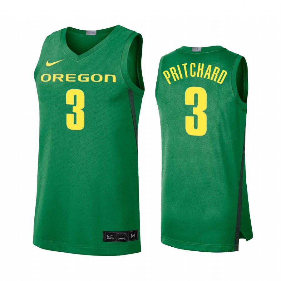 Payton Pritchard Oregon Ducks #3 Limited College Baketball Jersey - Green
