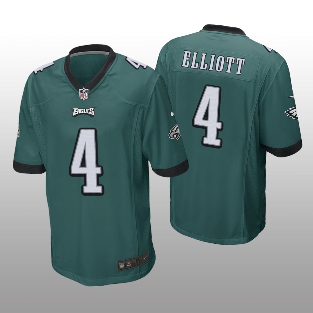 Philadelphia Eagles #4 Green Men's Jake Elliott Game Jersey