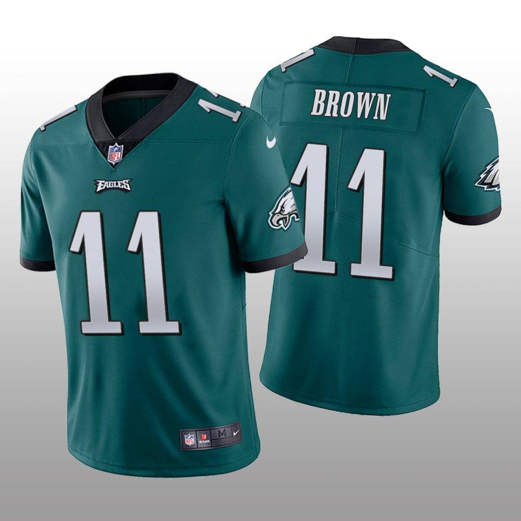 Philadelphia Eagles A.J. Brown Green Jersey Vapor Limited Vapor Limited - Men's