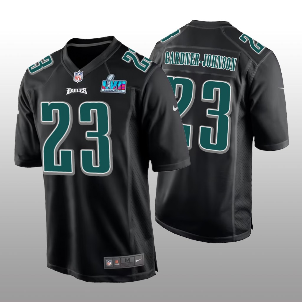 Philadelphia Eagles C.J. Gardner-Johnson Black Fashion Game Jersey Super Bowl LVII - Men's