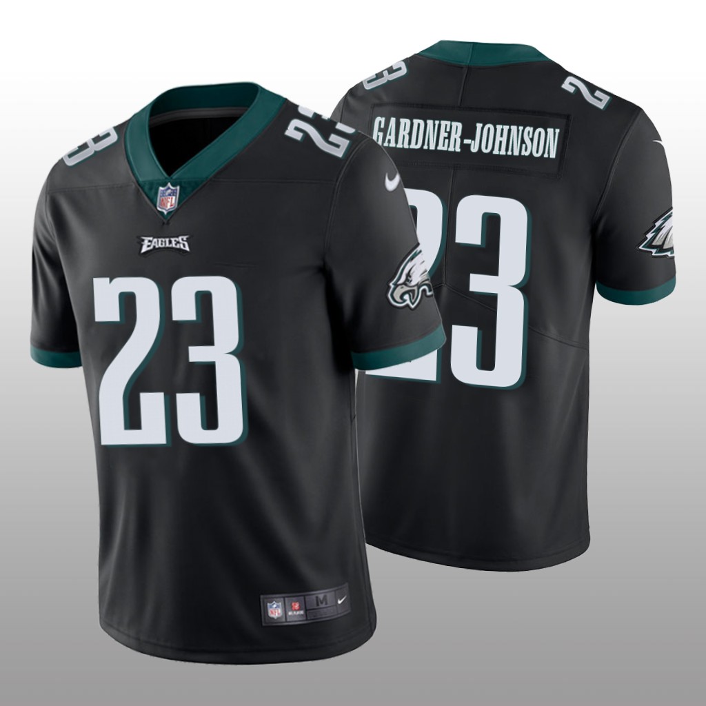 Philadelphia Eagles C.J. Gardner-Johnson Black Jersey Vapor Limited - Men's