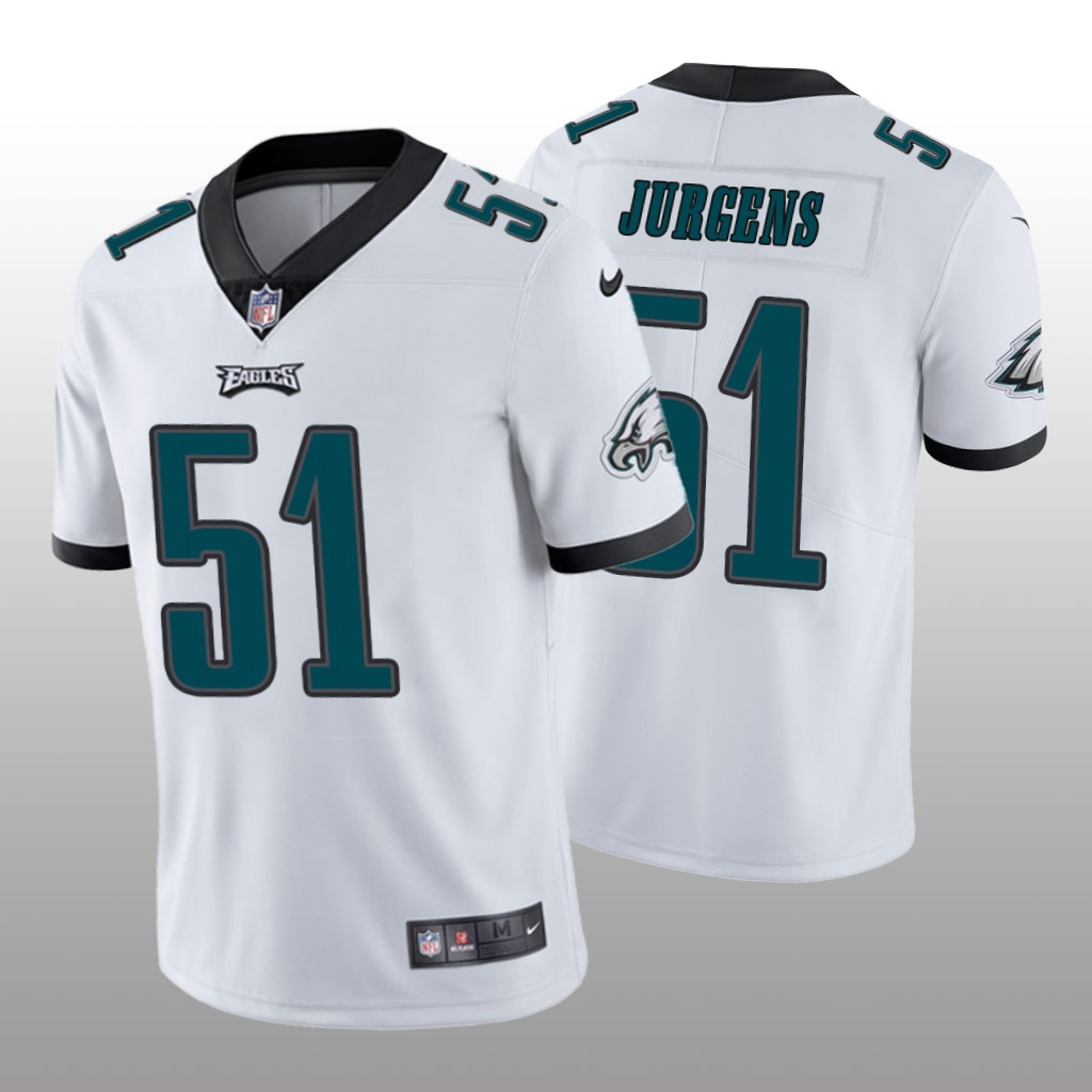 Philadelphia Eagles Cam Jurgens White Jersey Vapor Limited Vapor Limited - Men's