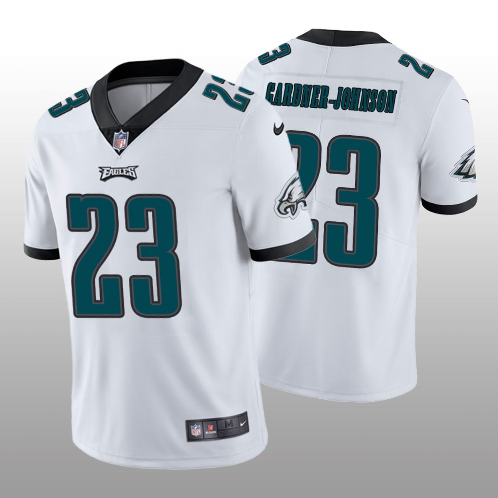 Philadelphia Eagles Chauncey Gardner-Johnson White Jersey Vapor Limited Men's