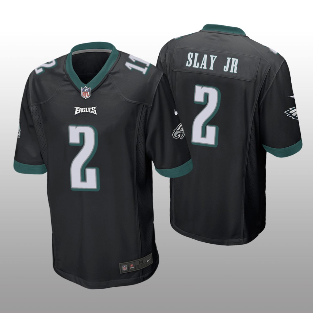 Philadelphia Eagles Darius Slay Jr Black Jersey Game - Men's