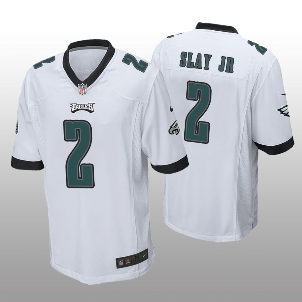 Philadelphia Eagles Darius Slay Jr White Jersey Game - Men's