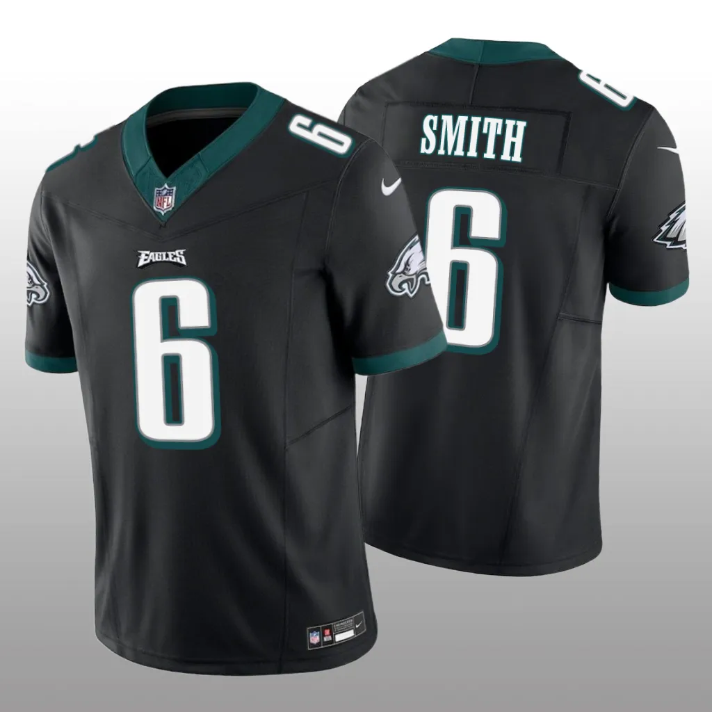 Philadelphia Eagles DeVonta Smith Black Jersey Vapor F.U.S.E. Limited - Men's