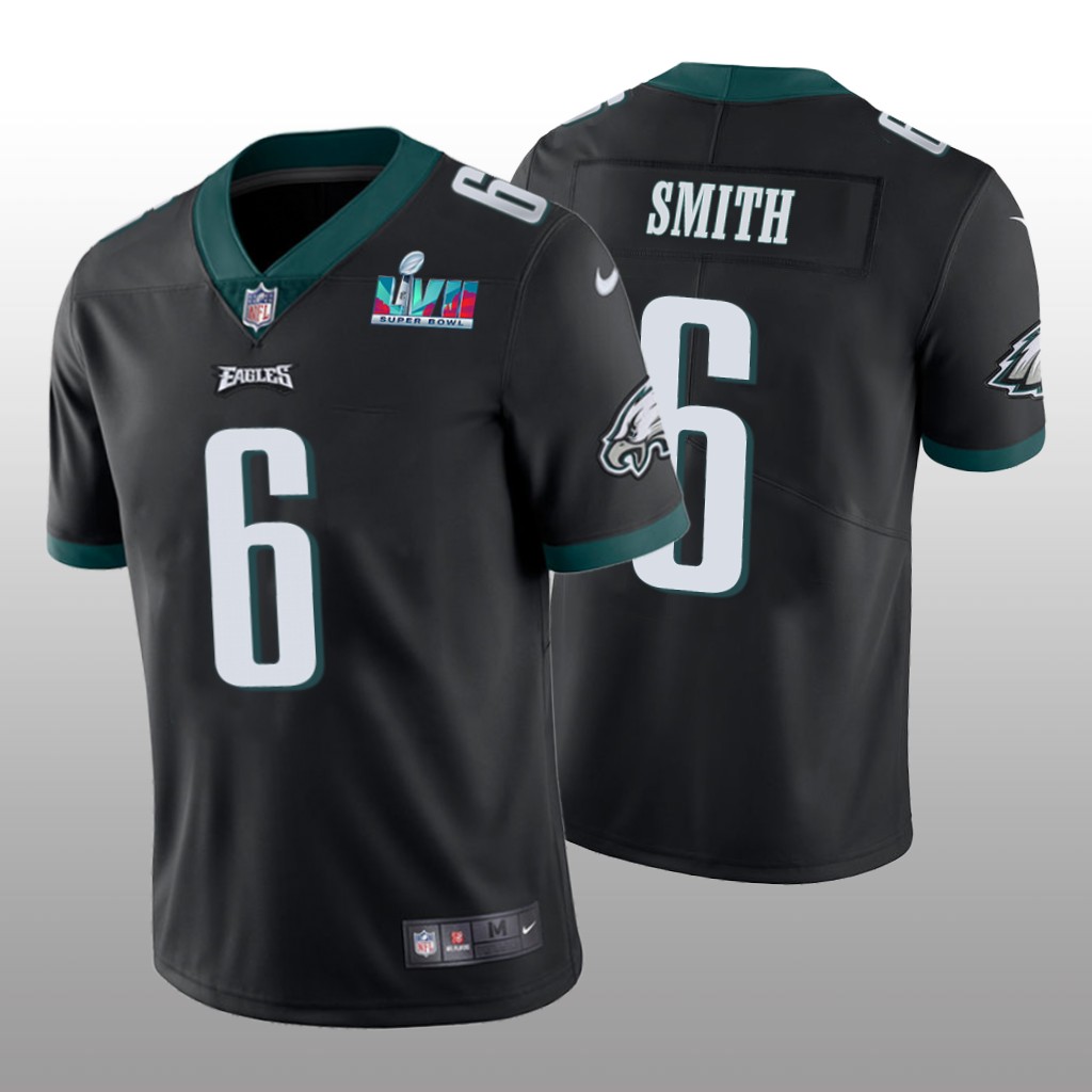 Philadelphia Eagles DeVonta Smith Black Vapor Limited Jersey Super Bowl LVII - Men's