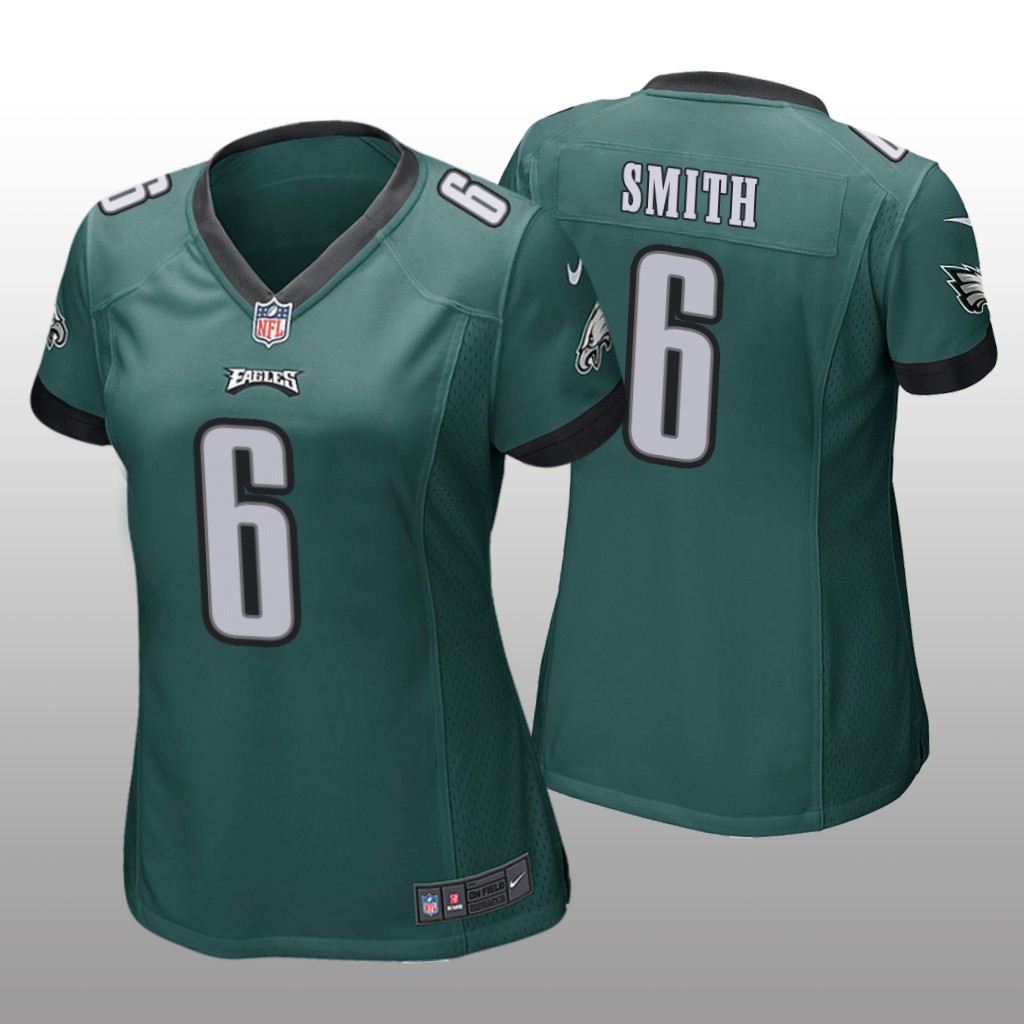 Philadelphia Eagles DeVonta Smith Green Jersey Game - Women's