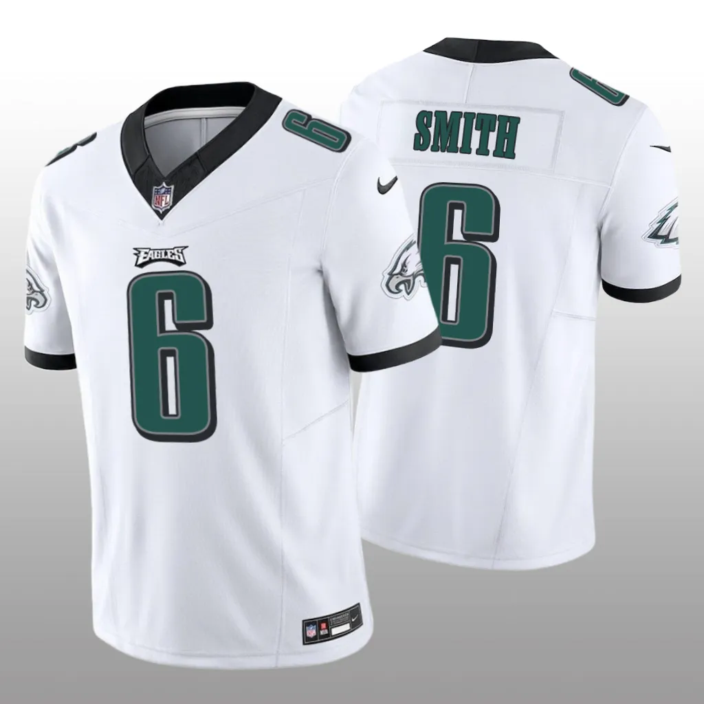Philadelphia Eagles DeVonta Smith White Jersey Vapor F.U.S.E. Limited - Men's