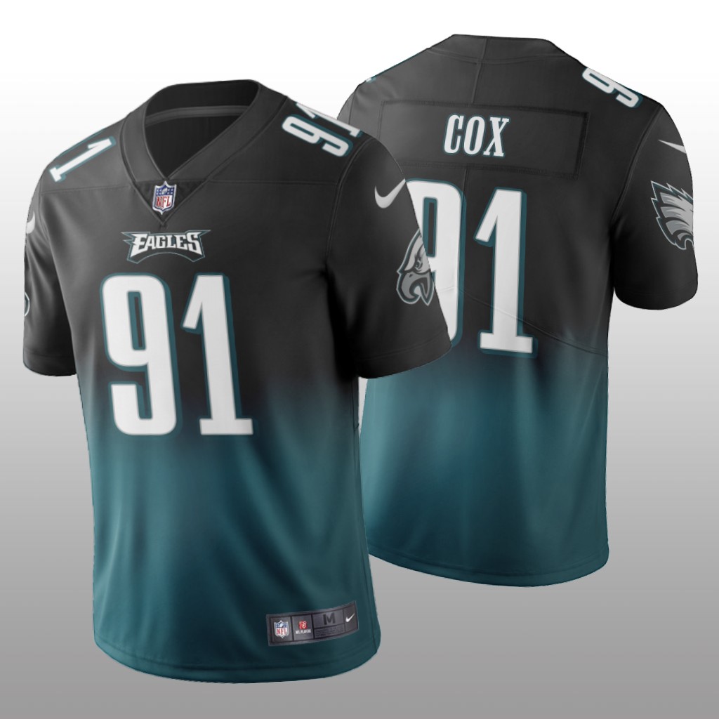 Philadelphia Eagles Fletcher Cox Midnight Green Gradient Jersey Color Crash - Men's