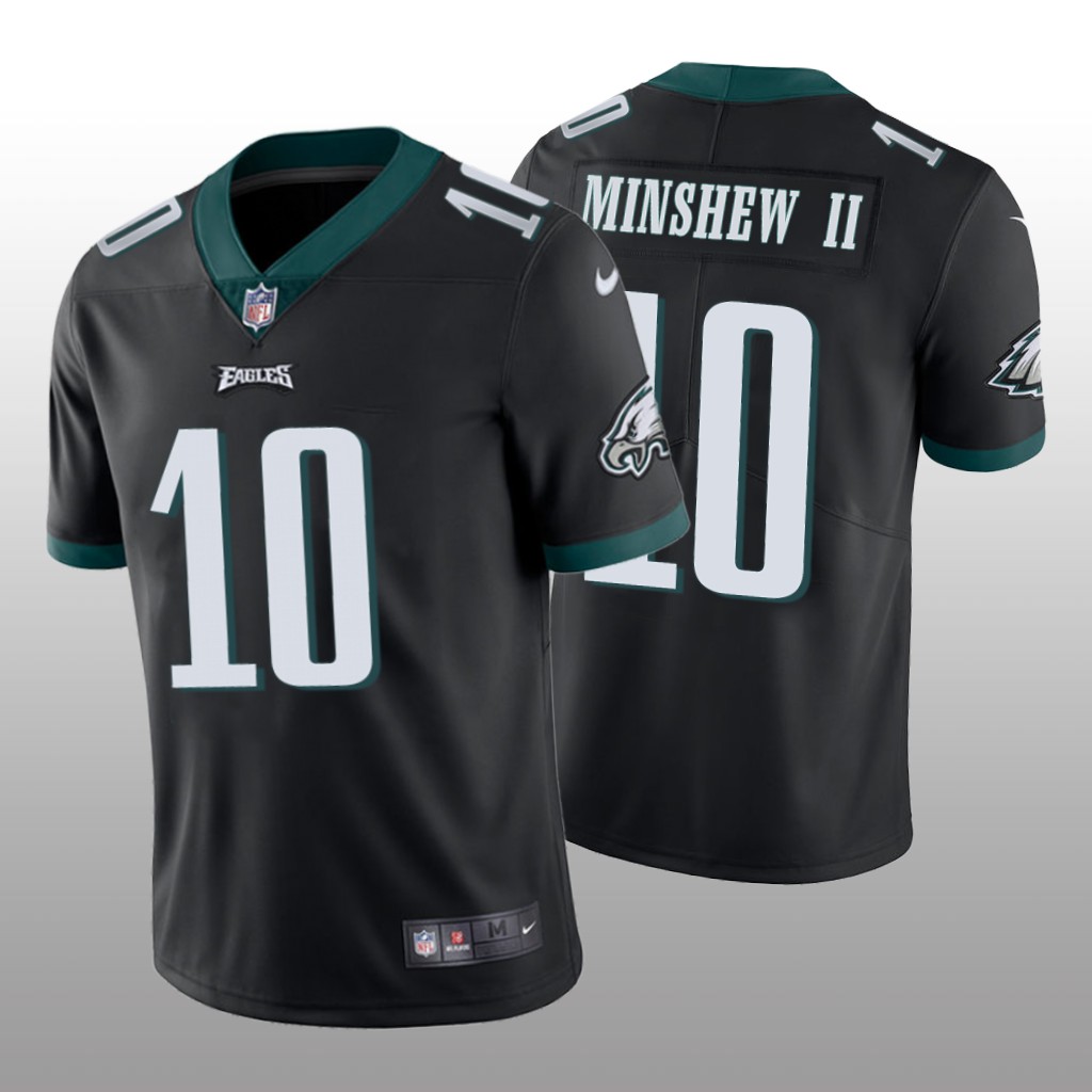 Philadelphia Eagles Gardner Minshew II Black Jersey Vapor Limited Vapor Limited - Men's
