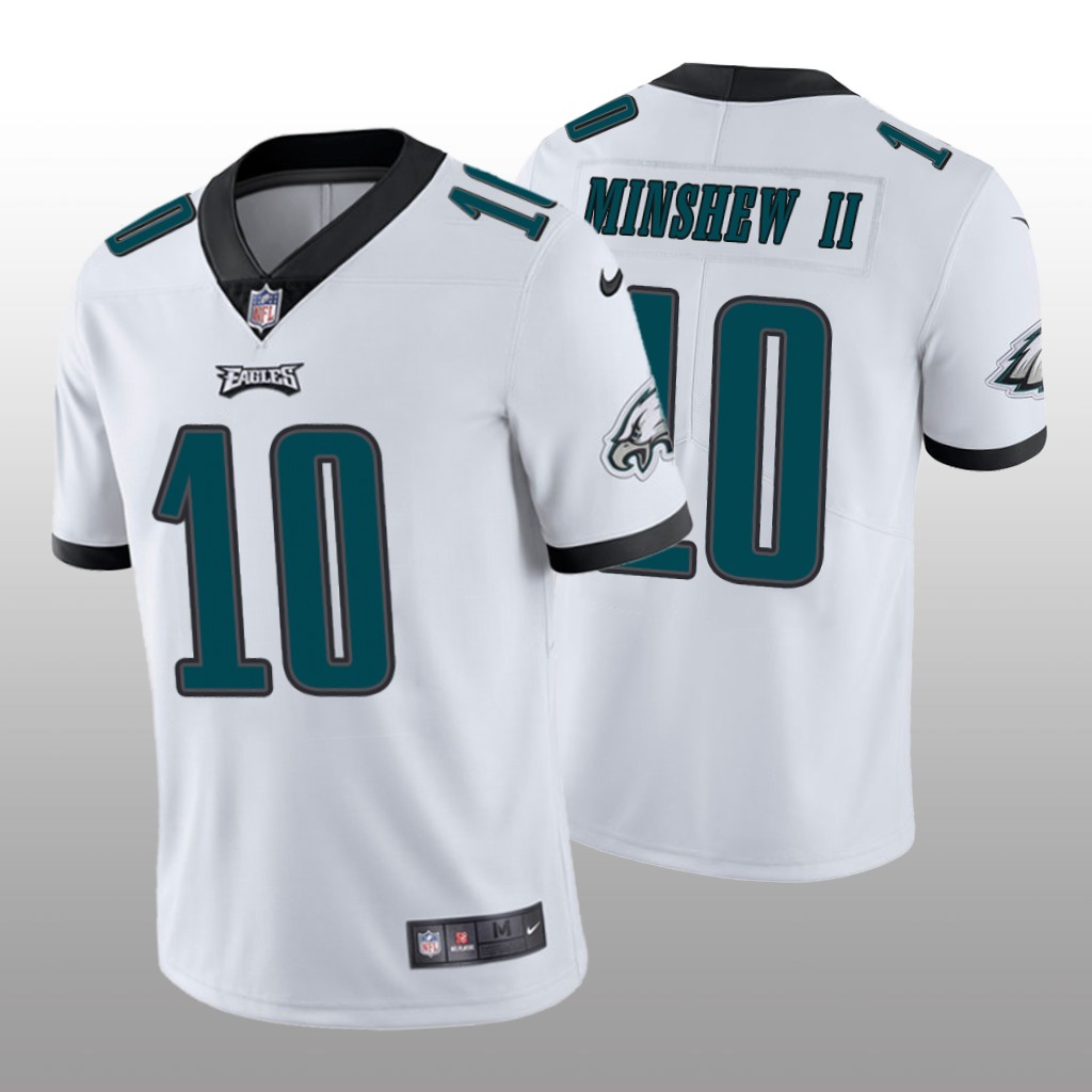 Philadelphia Eagles Gardner Minshew II White Jersey Vapor Limited Vapor Limited - Men's