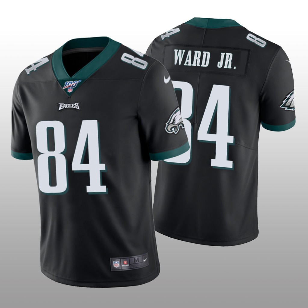 Philadelphia Eagles Greg Ward Jr. Black Vapor Limited Jersey 100th Season - Men's