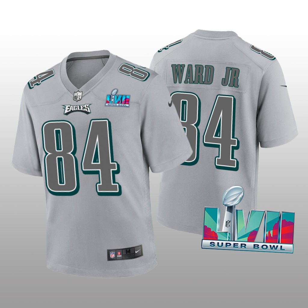 Philadelphia Eagles Greg Ward Jr. Gray Atmosphere Jersey Super Bowl LVII - Youth