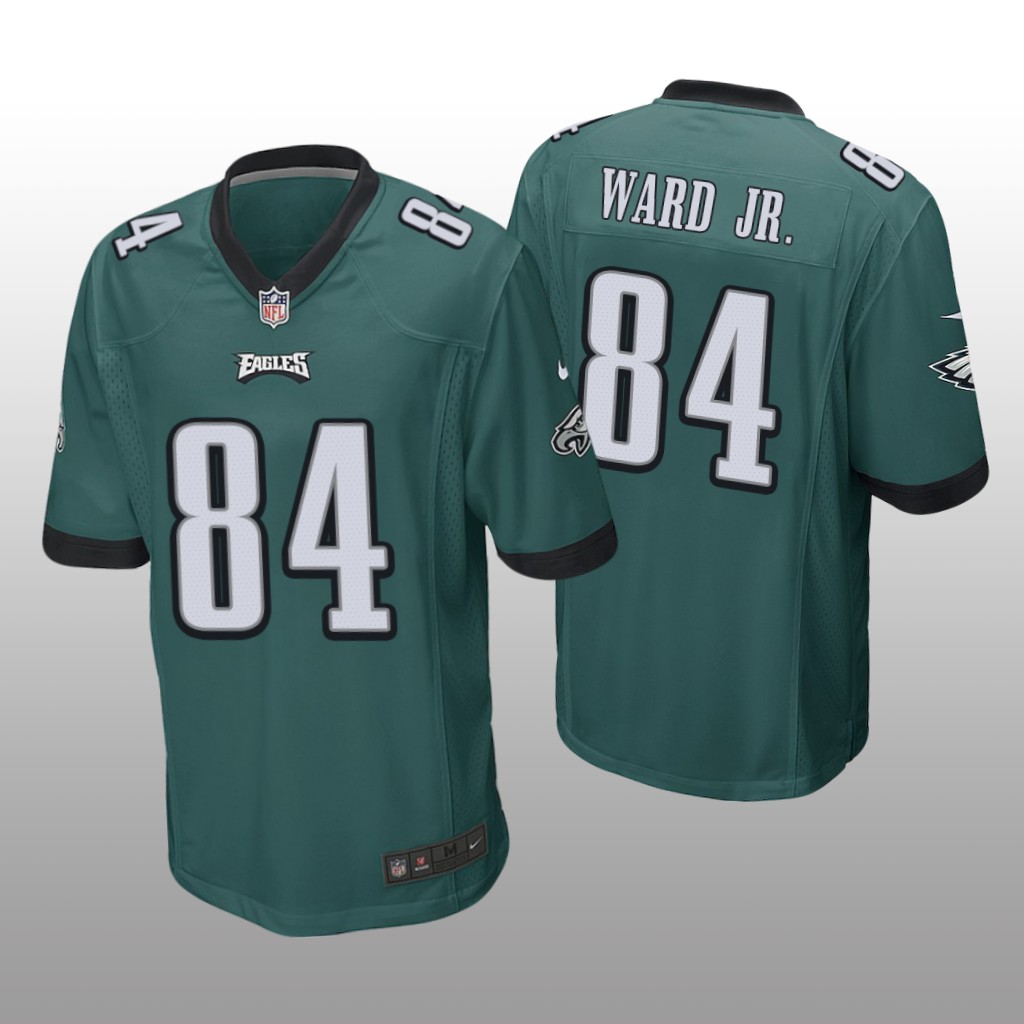 Philadelphia Eagles Greg Ward Jr. Midnight Green Jersey Game - Men's