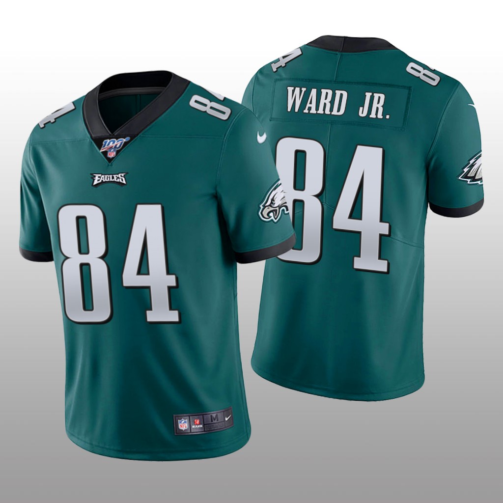 Philadelphia Eagles Greg Ward Jr. Midnight Green Vapor Limited Jersey 100th Season - Men's