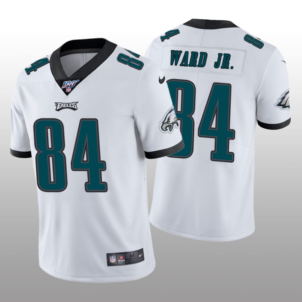 Philadelphia Eagles Greg Ward Jr. White Vapor Limited Jersey 100th Season - Men's