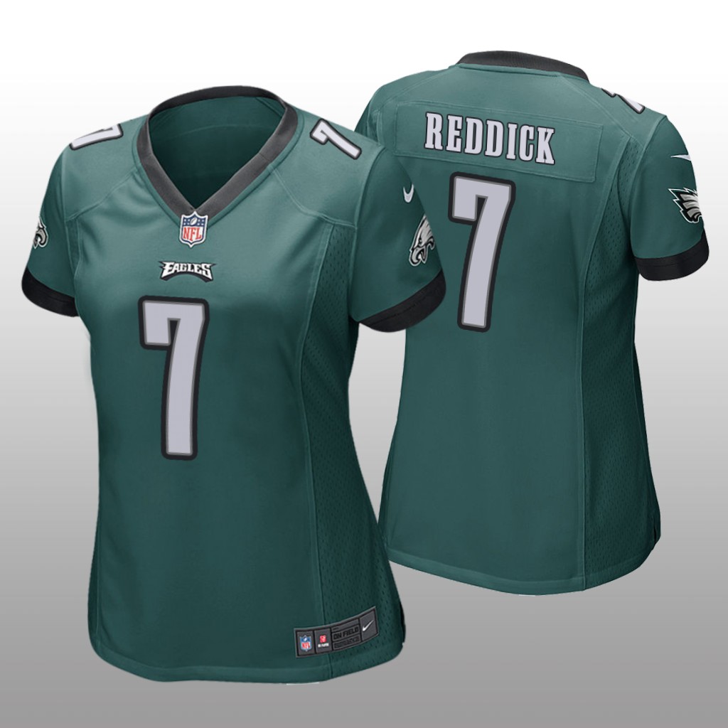 Philadelphia Eagles Haason Reddick Green Jersey Game - Women's