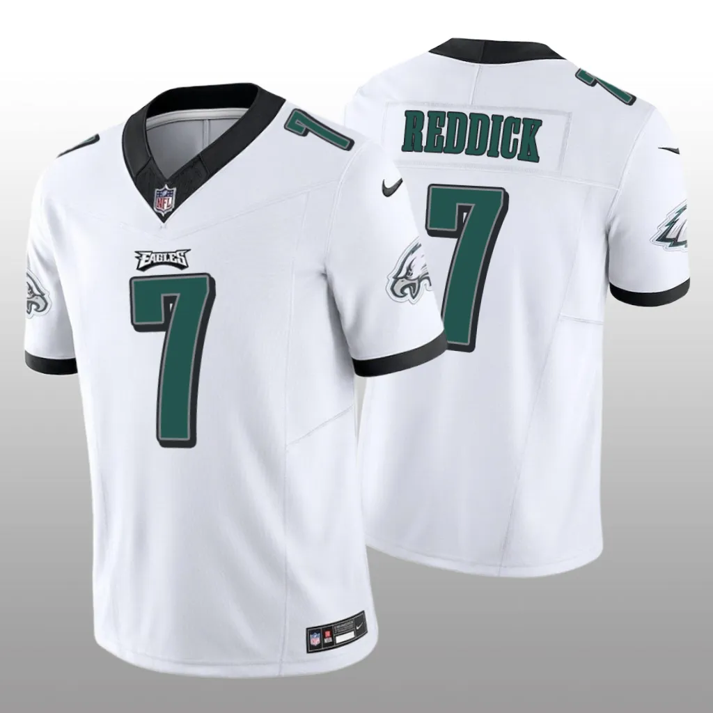 Philadelphia Eagles Haason Reddick White Jersey Vapor F.U.S.E. Limited - Men's
