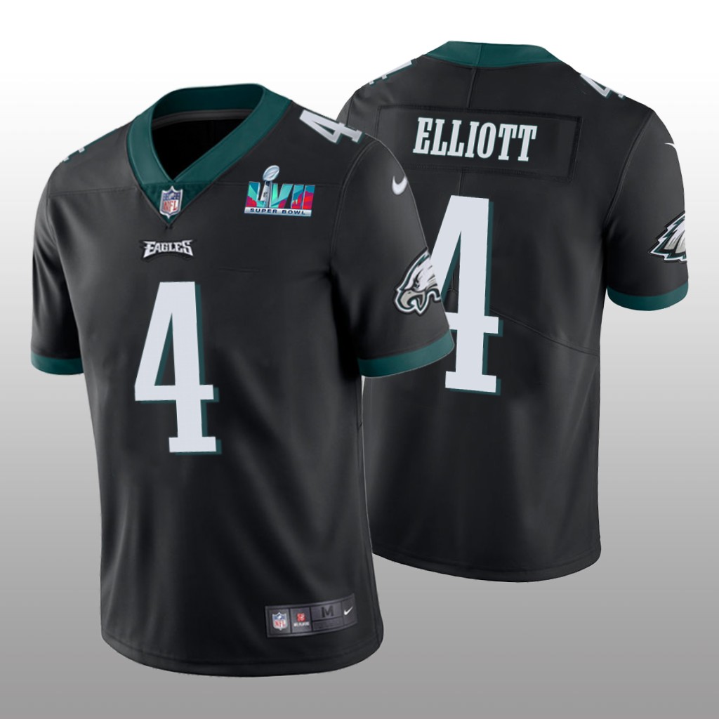 Philadelphia Eagles Jake Elliott Black Vapor Limited Jersey Super Bowl LVII - Men's