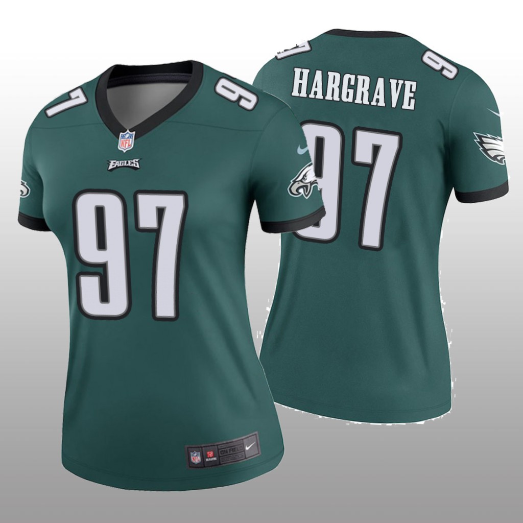 Philadelphia Eagles Javon Hargrave Green Jersey Legend - Women's