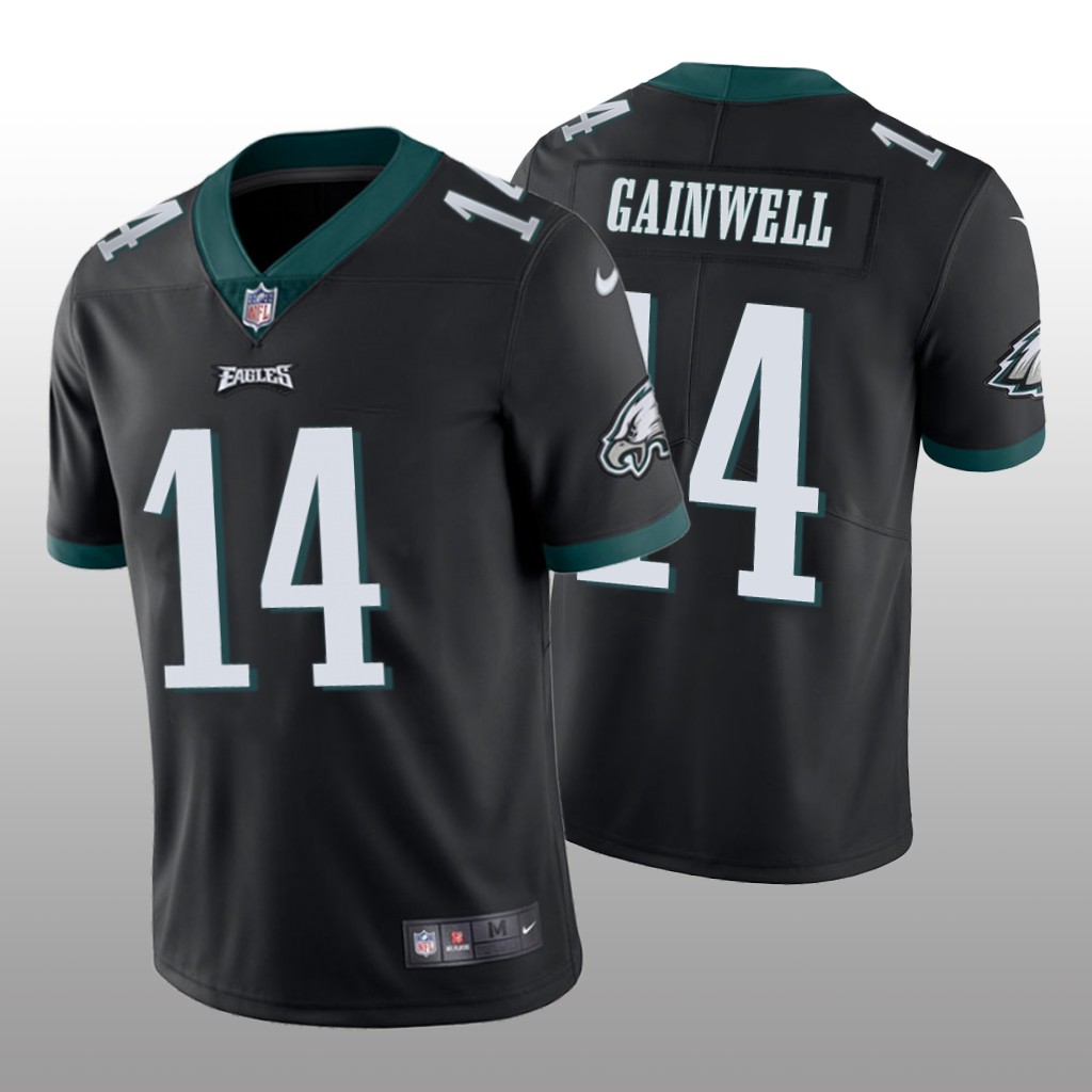 Philadelphia Eagles Kenneth Gainwell Black Jersey Vapor Limited - Men's
