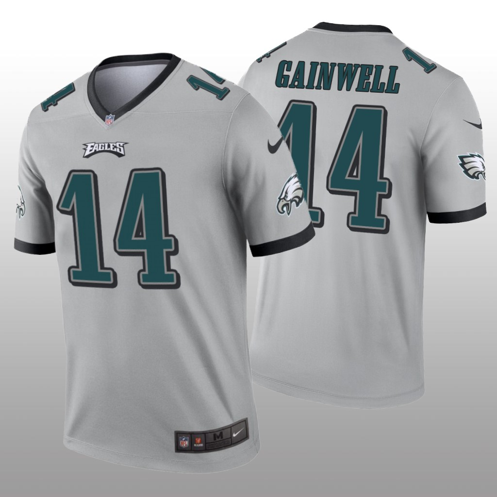 Philadelphia Eagles Kenneth Gainwell Silver Jersey Inverted Legend - Men's