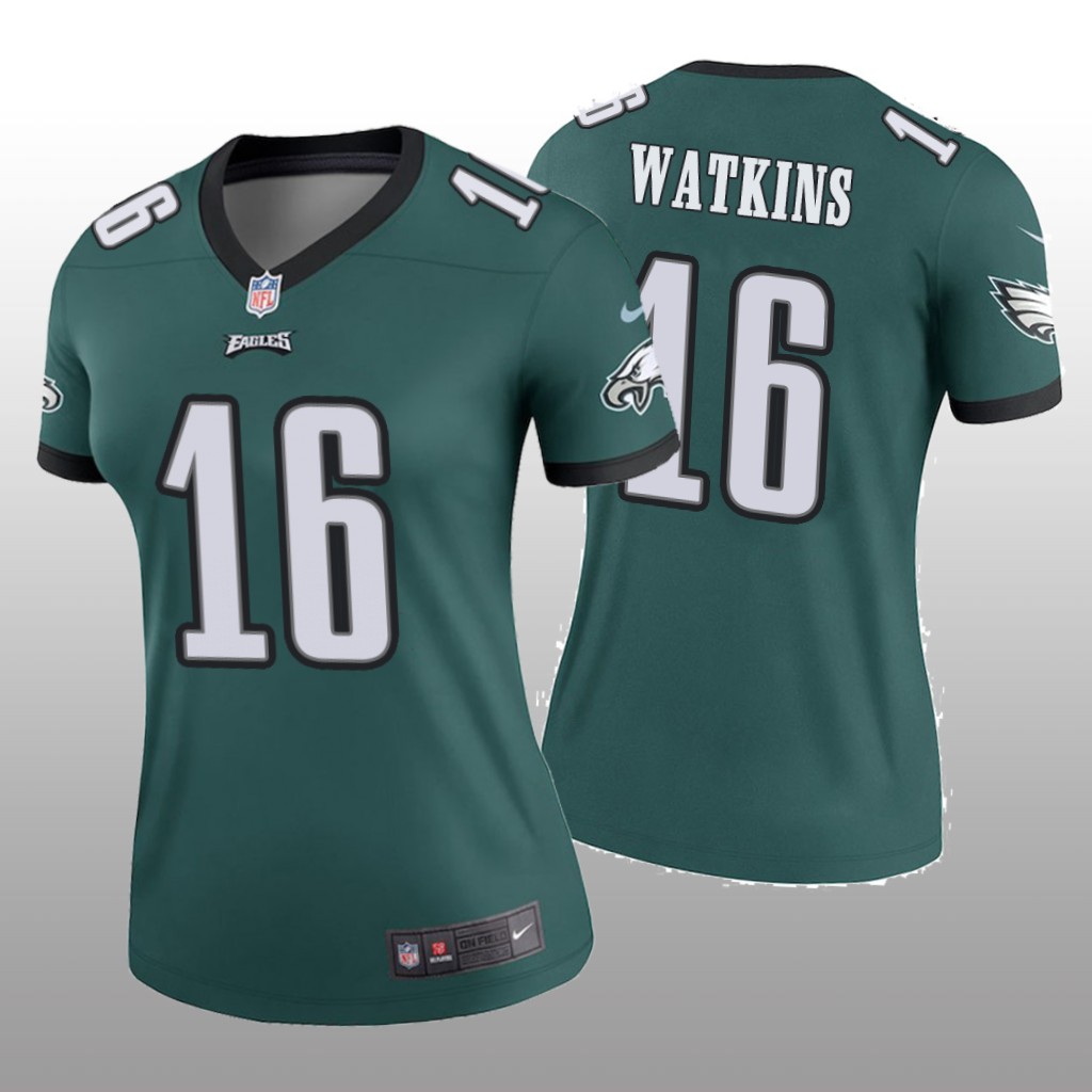 Philadelphia Eagles Quez Watkins Green Jersey Legend - Women's