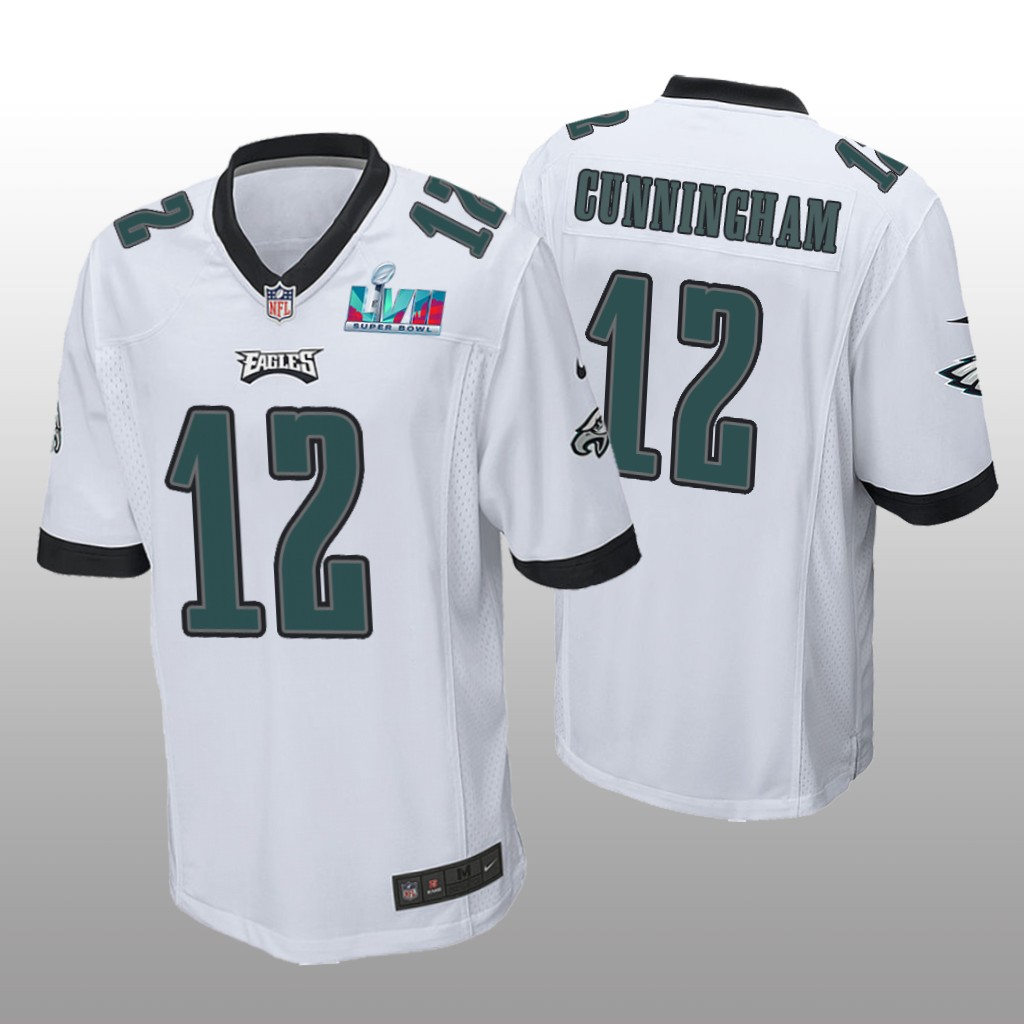 Philadelphia Eagles Randall Cunningham White Game Jersey Super Bowl LVII - Men's