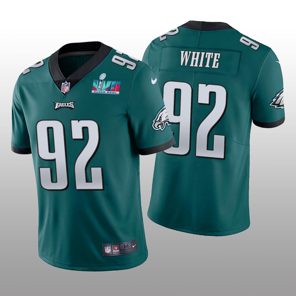 Philadelphia Eagles Reggie White Green Vapor Limited Jersey Super Bowl LVII - Men's