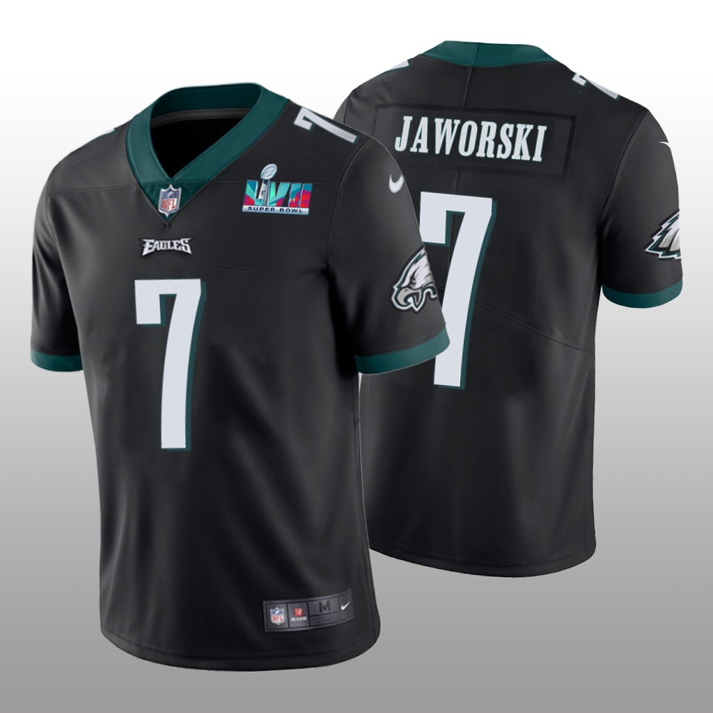 Philadelphia Eagles Ron Jaworski Black Vapor Limited Jersey Super Bowl LVII - Men's