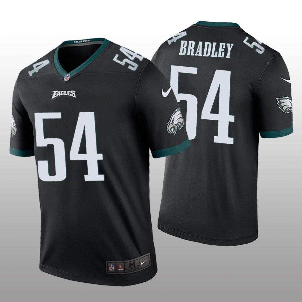 Philadelphia Eagles Shaun Bradley Black Jersey Color Rush Legend - Men's
