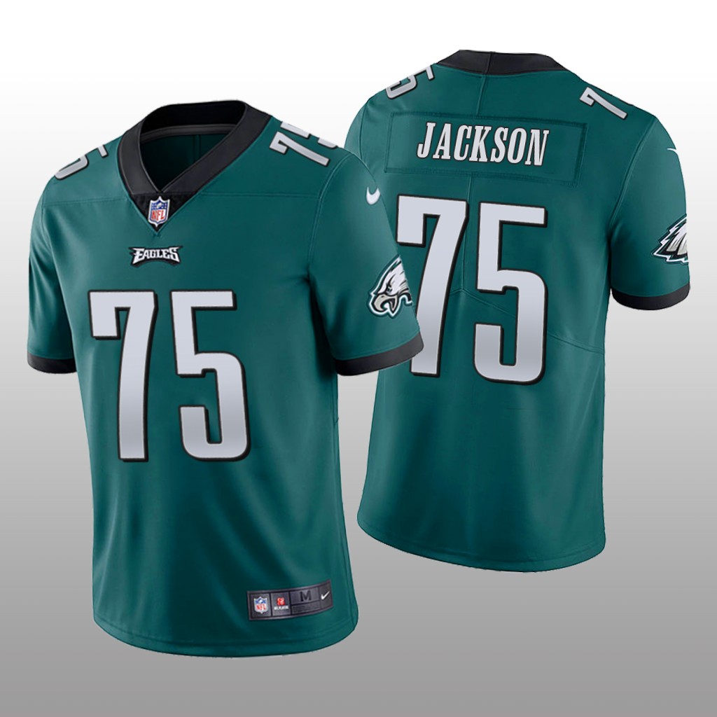 Philadelphia Eagles Tarron Jackson Green Jersey Vapor Limited - Men's