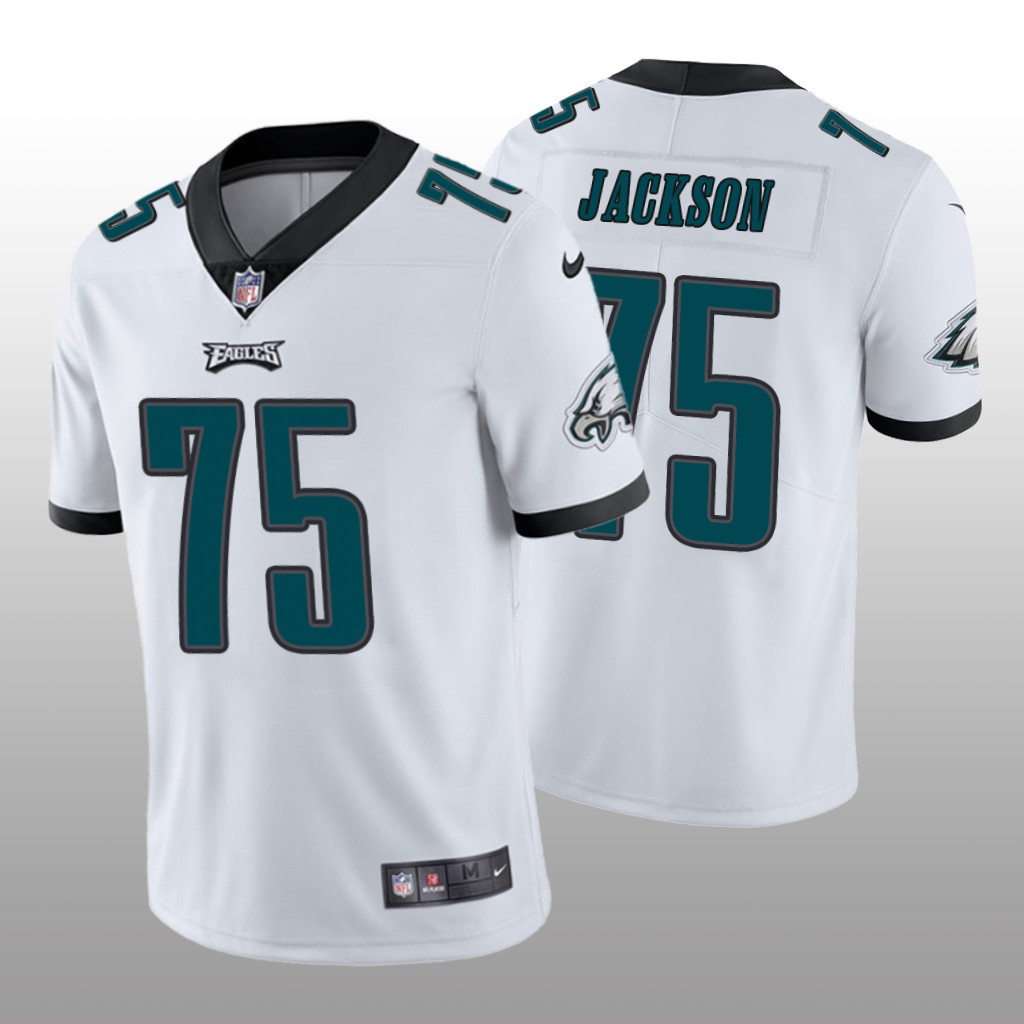 Philadelphia Eagles Tarron Jackson White Jersey Vapor Limited - Men's