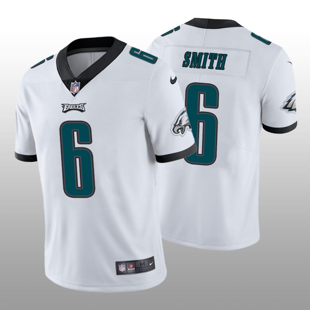 Philadelphia Eagles White 2021 NFL Draft Vapor Limited DeVonta Smith Jersey