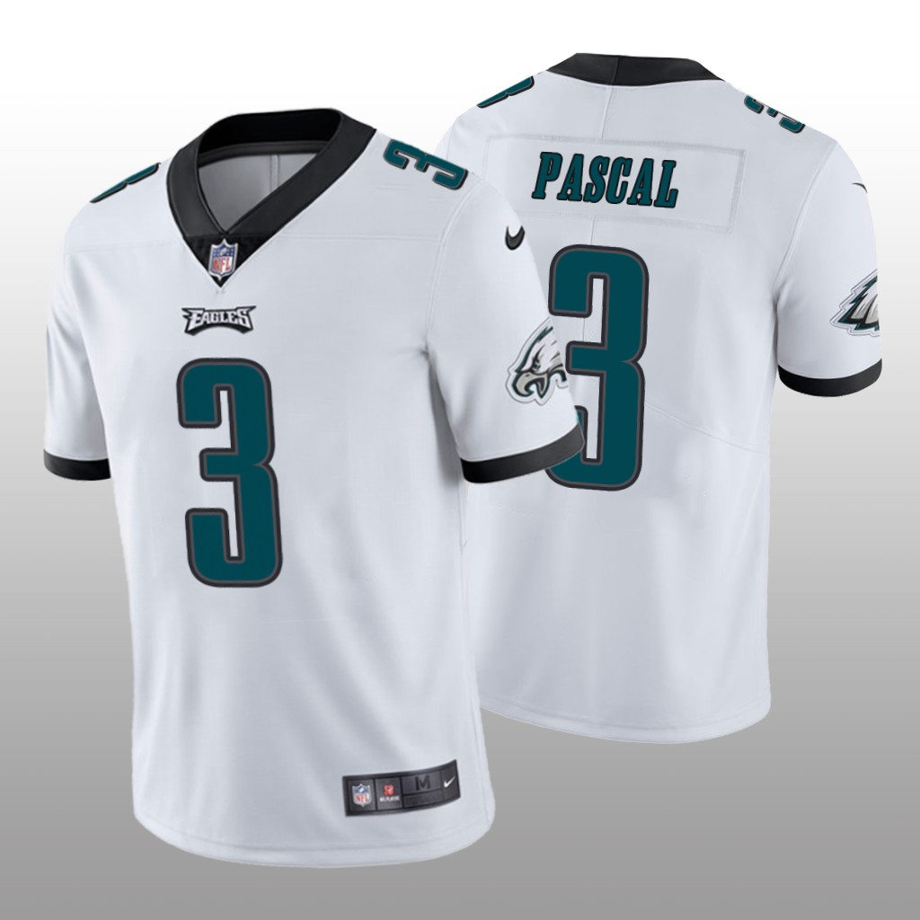 Philadelphia Eagles Zach Pascal White Jersey Vapor Limited Vapor Limited - Men's