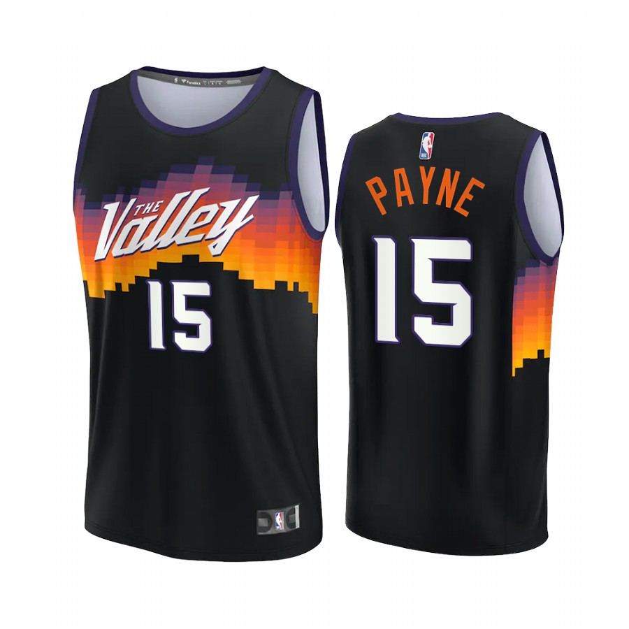 Phoenix Suns #15 Cameron Payne Jersey 2021-22 NBA75th City Edition Black