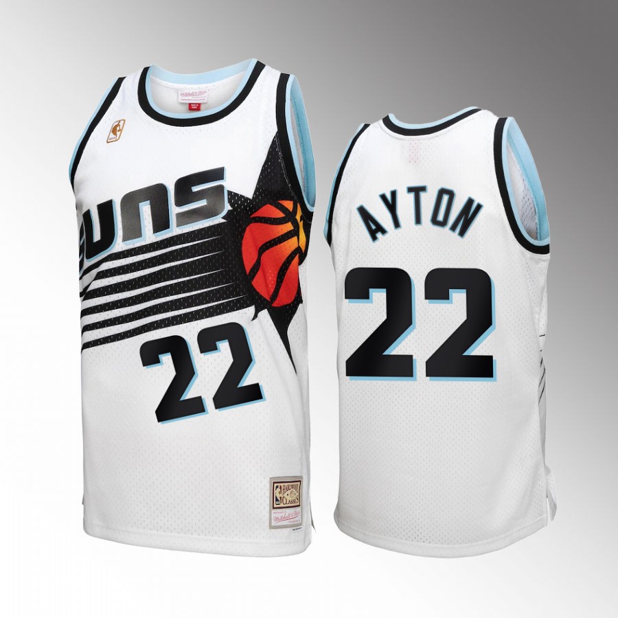 Phoenix Suns Deandre Ayton White Reload 3.0 Men Jersey Mitchell Ness