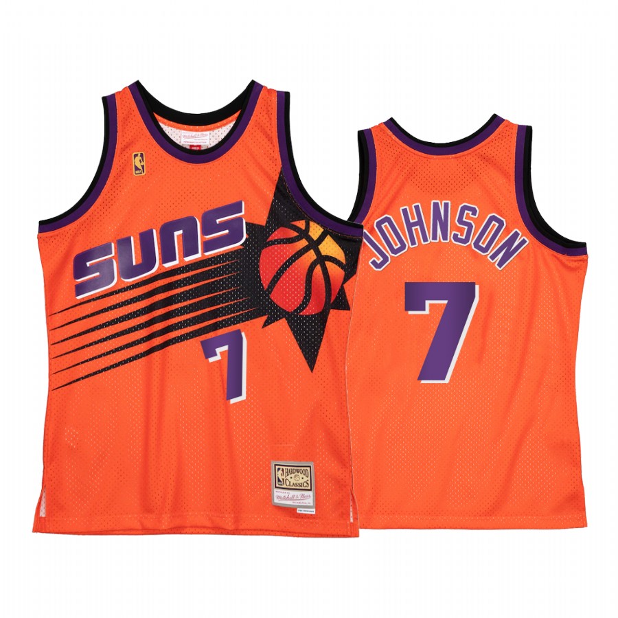Phoenix Suns Kevin Johnson #7 Orange Reload 2.0 Jersey
