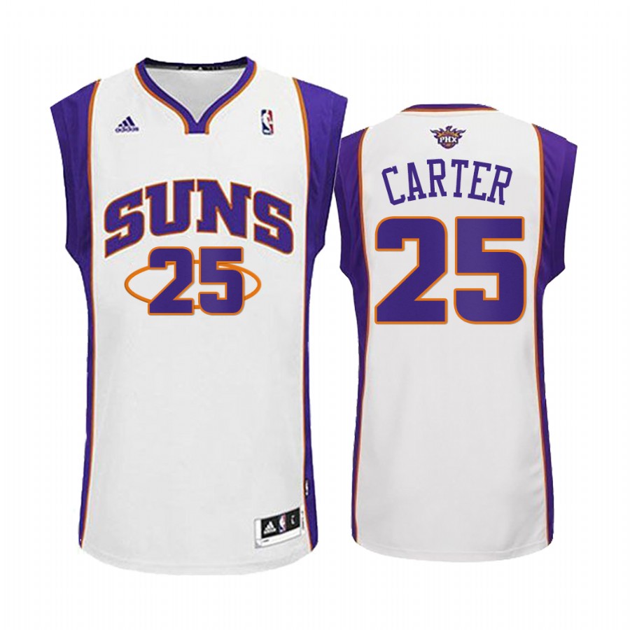 Phoenix Suns Vince Carter #25 White Revolution 30 Road Jersey