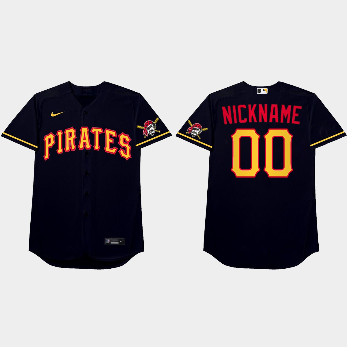 Pittsburgh Pirates Custom 2021 Players' Weekend Nickname Jersey - Blue