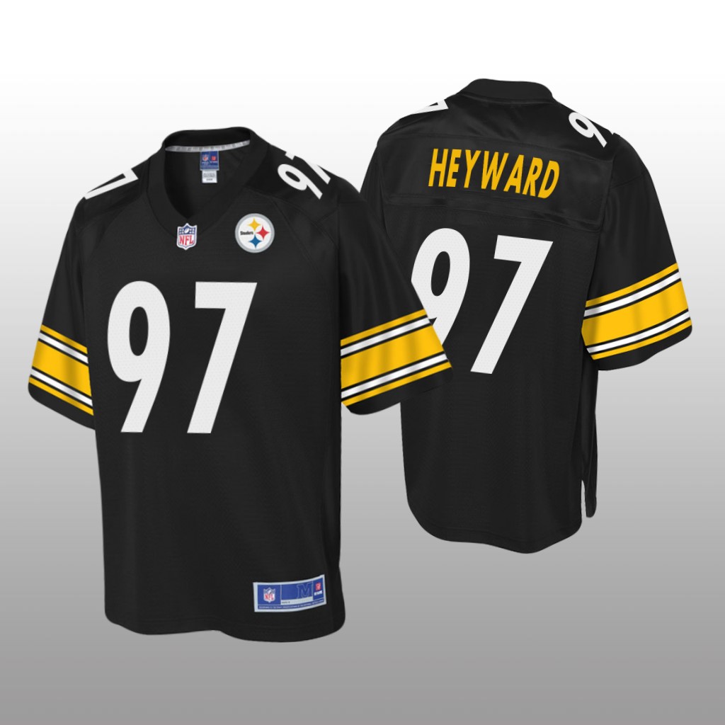 Pittsburgh Steelers #97 Black Cameron Heyward Pro Line Jersey - Youth