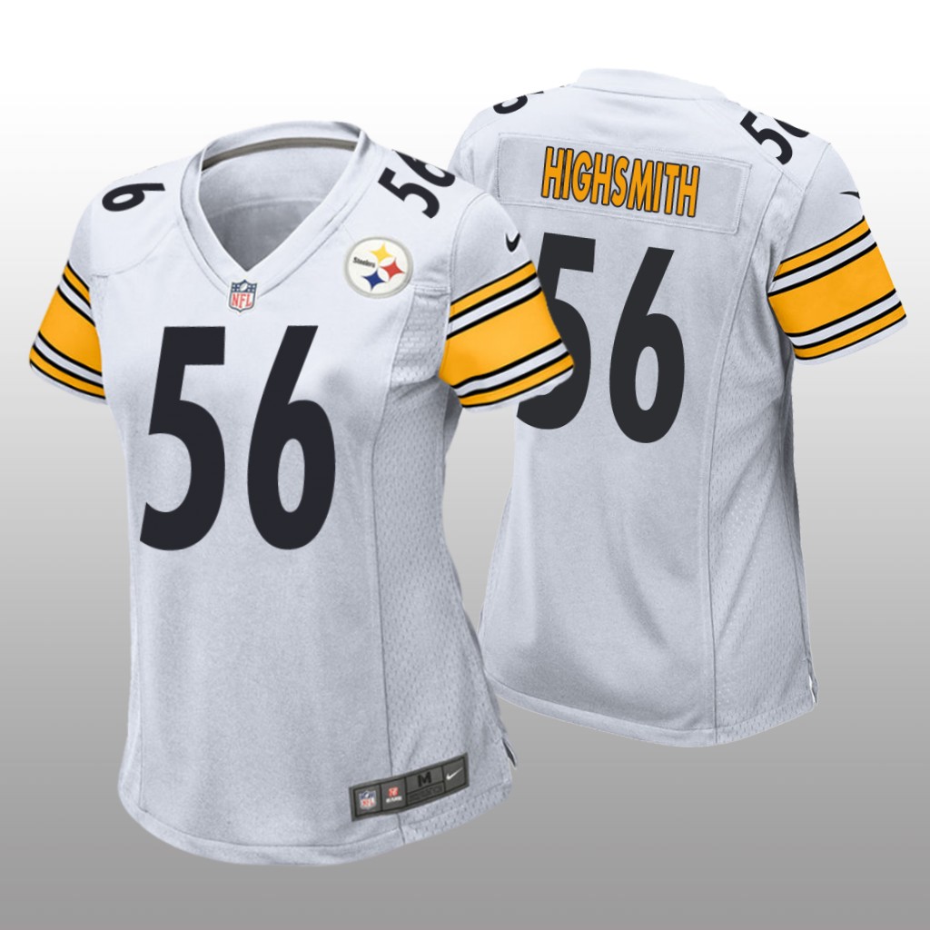 Pittsburgh Steelers Alex Highsmith White Jersey Game - Women's