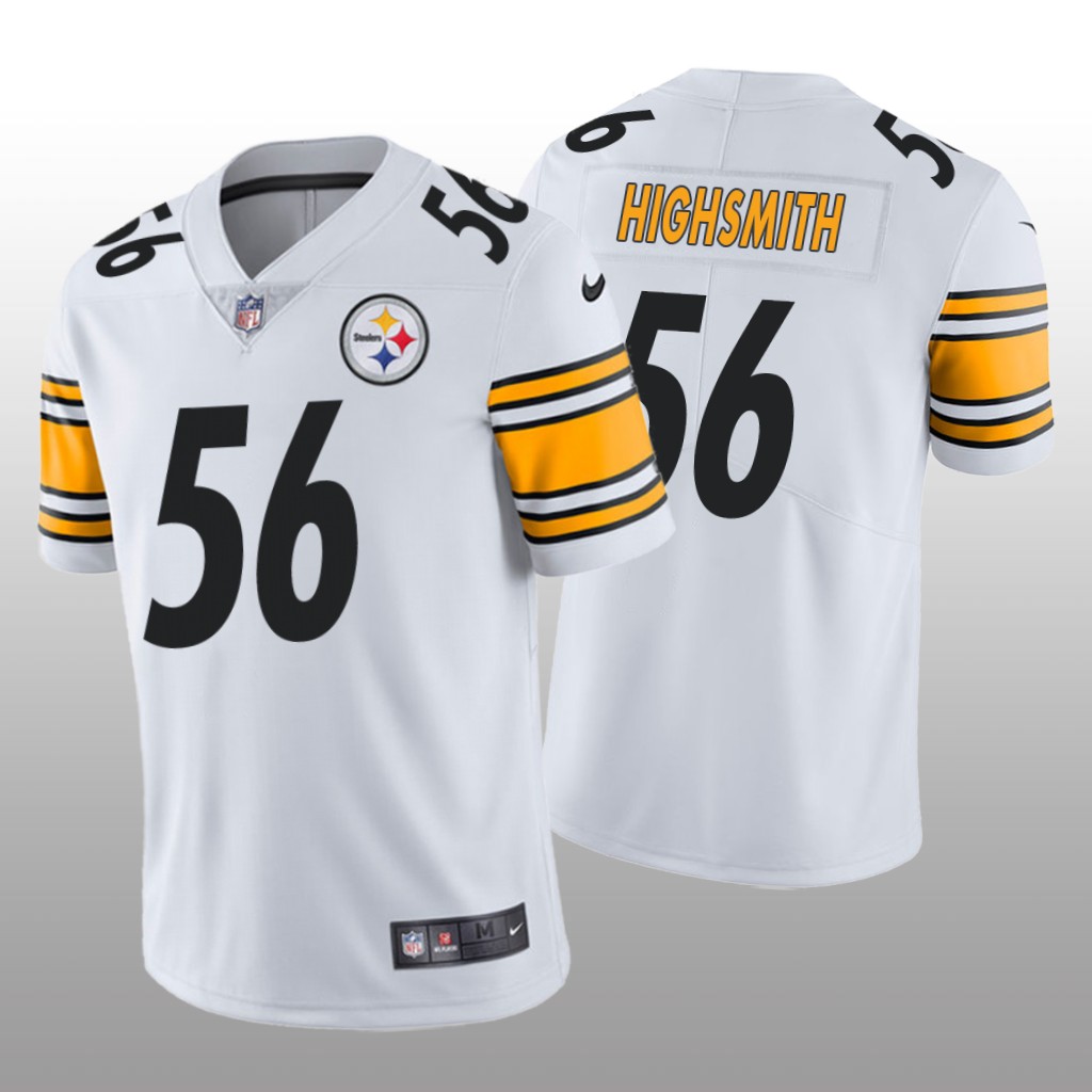 Pittsburgh Steelers Alex Highsmith White Jersey Vapor Limited - Men's