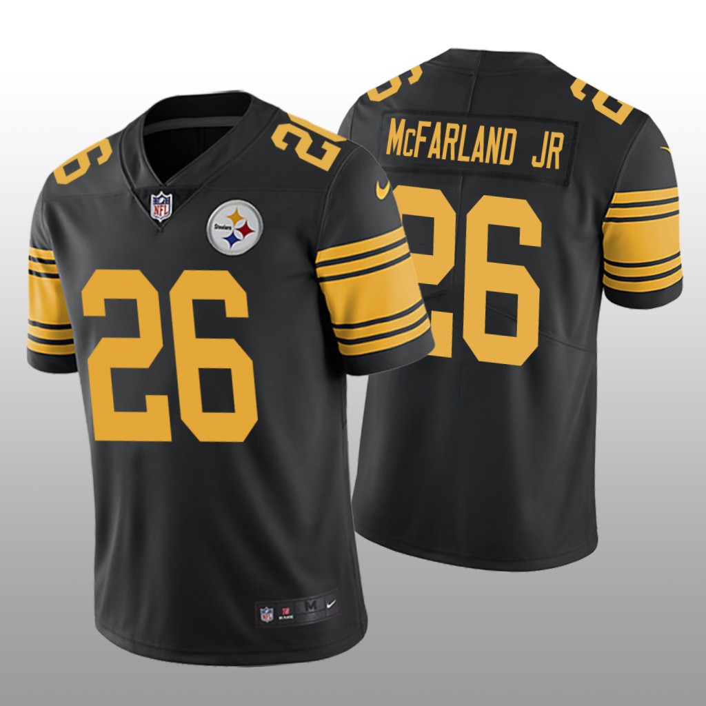 Pittsburgh Steelers Anthony McFarland Jr. Black Jersey Color Rush Limited - Men's